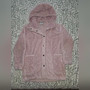Columbia Hooded Button-Up Jacket